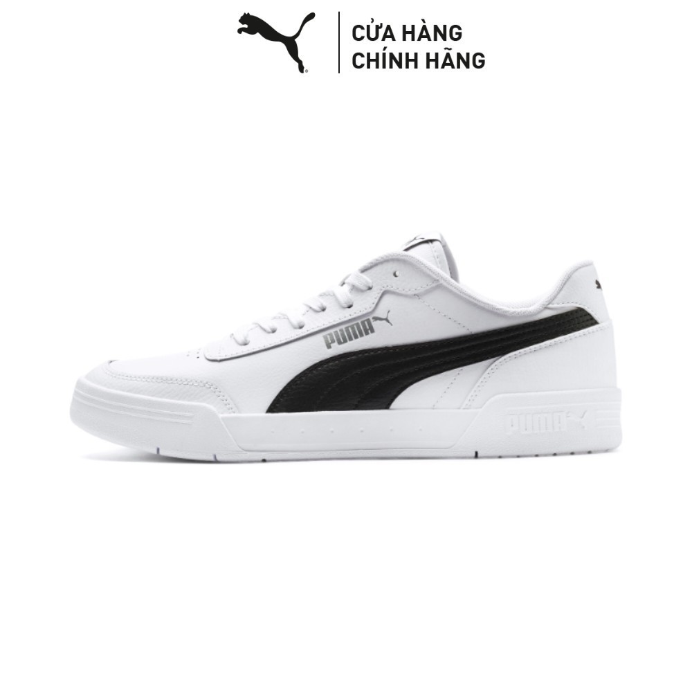 Giày Thời Trang PUMA Unisex Caracal  White- Black Màu Trắng