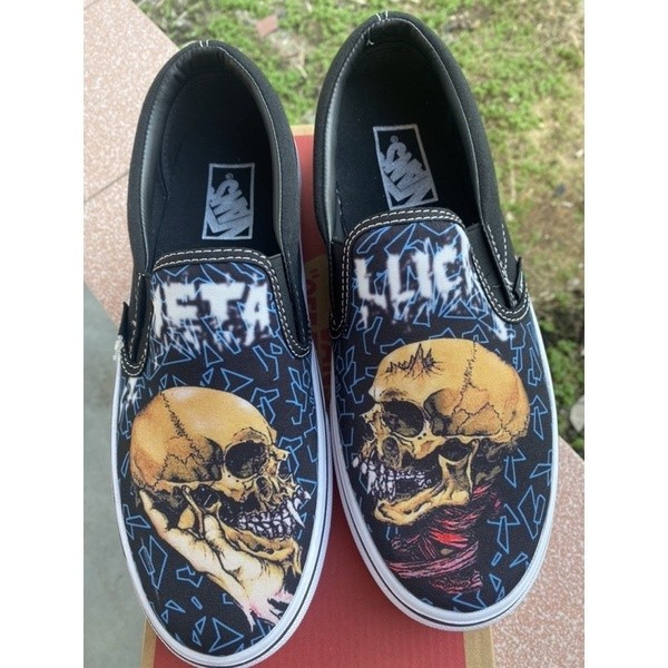 Giày Slip On Metallica