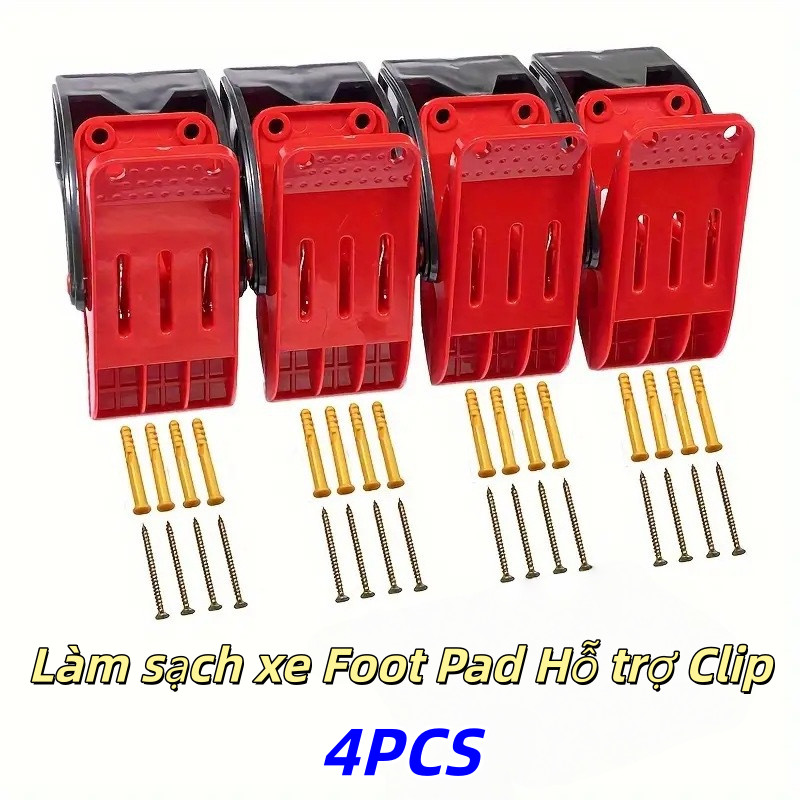 🚗  <GK> Dày xe Foot Cushion Clip làm sạch rửa xe Foot Cushion Hỗ trợ Clip cho cửa hàng làm đẹp xe hơ