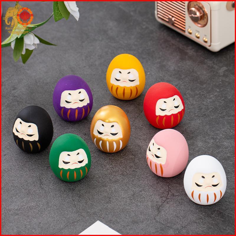 [RG1] Tượng Daruma gốm Nhật Bản Daruma Tumbler Thủ công Luy Fortune Trang trí Phong cảnh Búp bê Daru