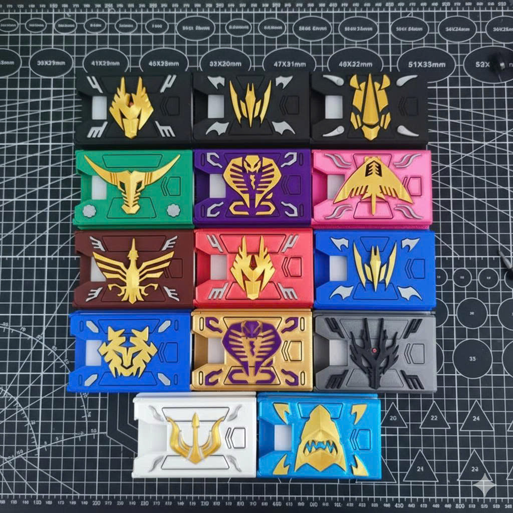 [3D PRINT] Hộp Đựng Thẻ Bài Advent Deck - Kamen Rider Ryuki - Phụ Kiện Cosplay & Trưng Bày