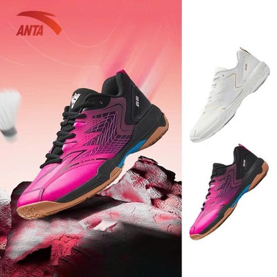 ANTA Giày Cầu Lông Tennis Bóng Bàn Pickleball Badminton Shoes Nam PINGYU Đế bám sàn 1126C4403