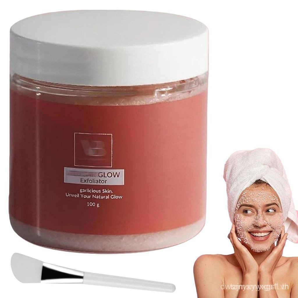 Tẩy Tế Bào Chết Face Glow - Glow Blanqueador Y Tẩy Tế Bào Chết, Sugar Facial Scrub, Organic Face & B