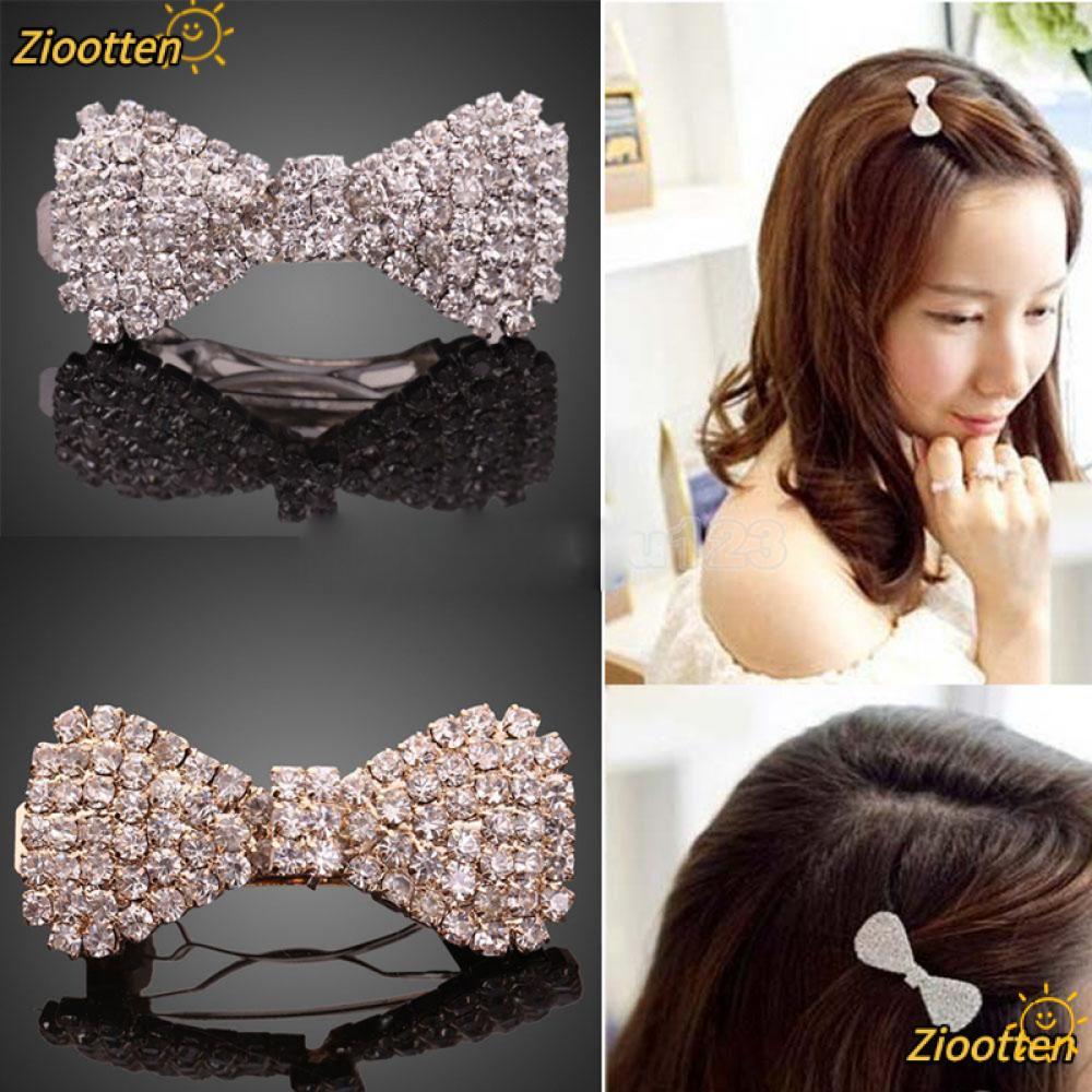 Kẹp tóc ZIOOTTEN Crystal Girls Kẹp Barrette