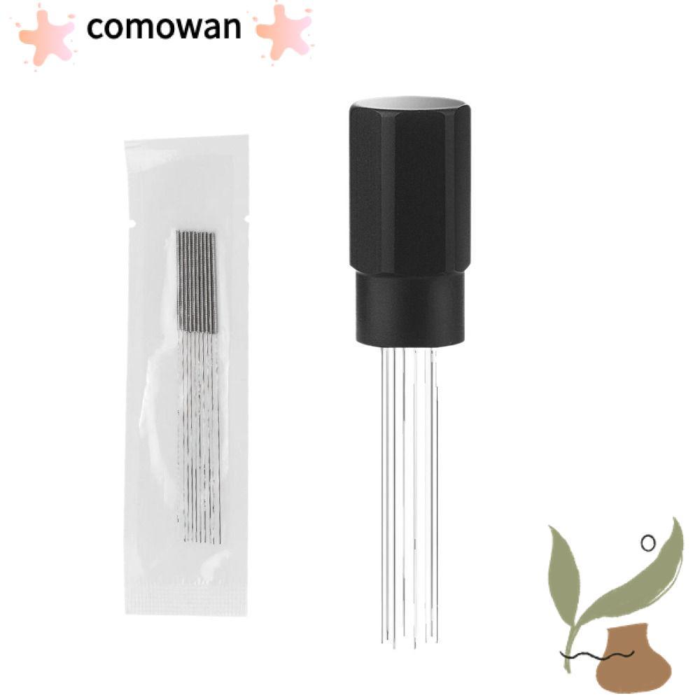 COMOWAN Nhà phân phối cà phê WDT Tool, Máy khuấy cà phê Espresso từ tính bằng thép không gỉ, Phụ kiệ