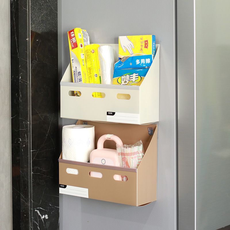 New Product#Multifunctional wall-mounted foldable storage box for kitchen and living room, suitable 