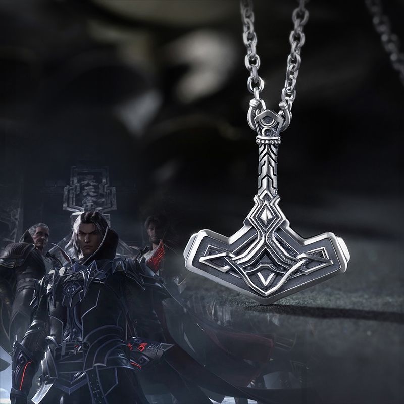 New Product#New Douluo animation merchandise Haotianzong Elder's Order pendant necklace, stylish and