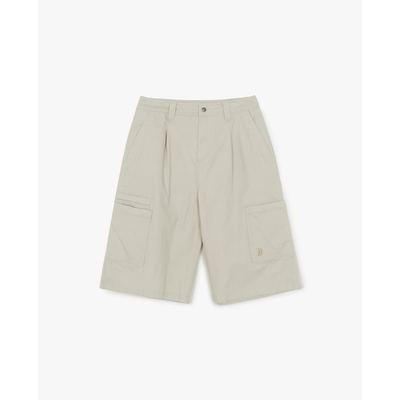 MLB - Quần short unisex ống rộng phối túi hộp_3ASMB1163-43SAL