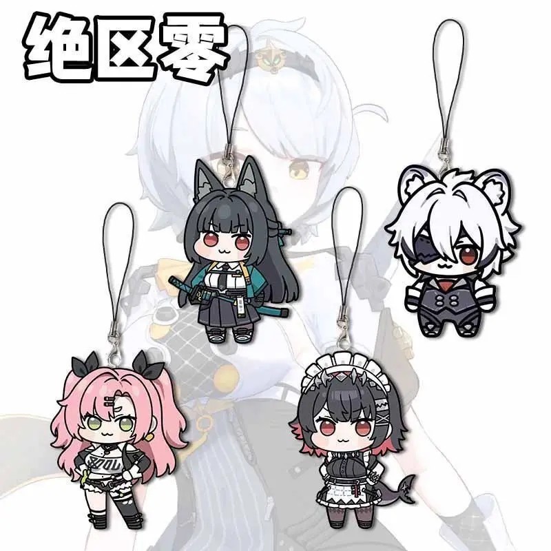 Móc khóa Zenless Zone Zero ZZZ game anime Hoshimi Miyabi Nicole Demara Ellen Joe Lycaon chibi nhựa A