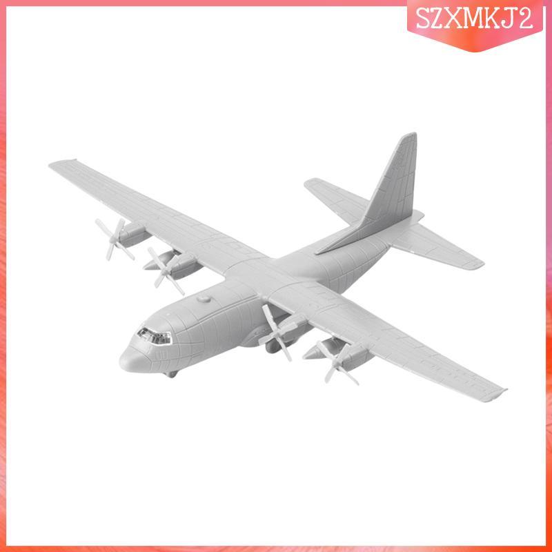 1 / 144 Máy Bay Vận Chuyển Mô Hình Máy Bay Us C130 Mô Hình Máy Bay 4D Cho Bộ Sưu Tập