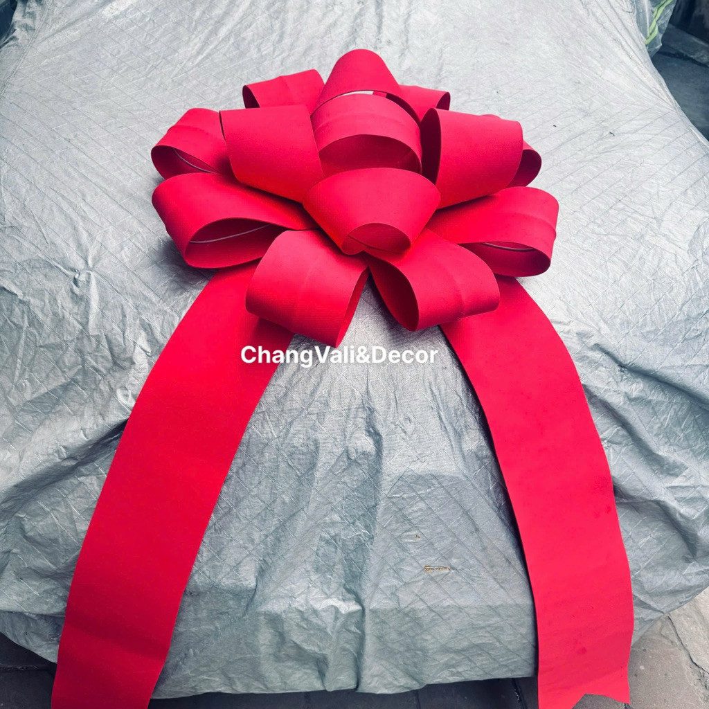 Nơ Xốp Khổng Lồ Giao Xe (NƠ SIÊU TO KHỔNG LỒ) NƠ To 60CM To 1m2