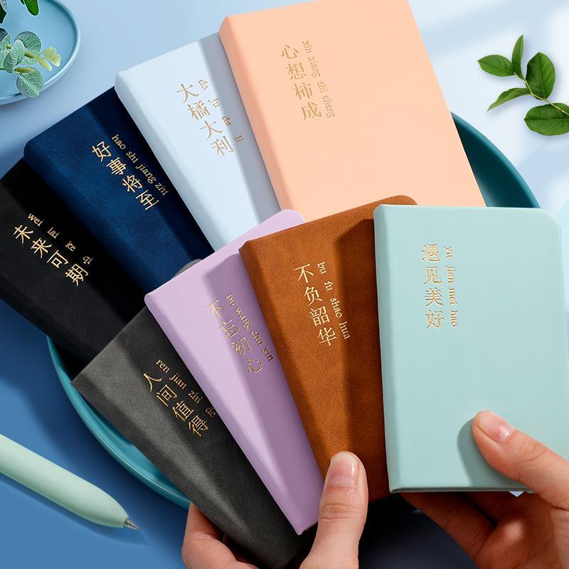 A7 Notebook Di Động Bỏ Túi Notebook Sinh Viên Mini Di Động Kích Thước Nhỏ Notepad Đơn Giản Retro Màu