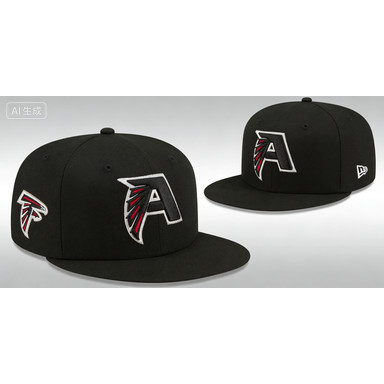 Mũ bóng chày, mũ có thể điều chỉnh, Atlanta Falcons Deceptor 9FIFTY Snapback Hat-đen che nắng, unise