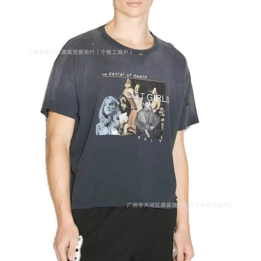 WIZ2 Paly Hollywood 26SS“Paly Hollywood Cult Girls”Vintage distressed wash