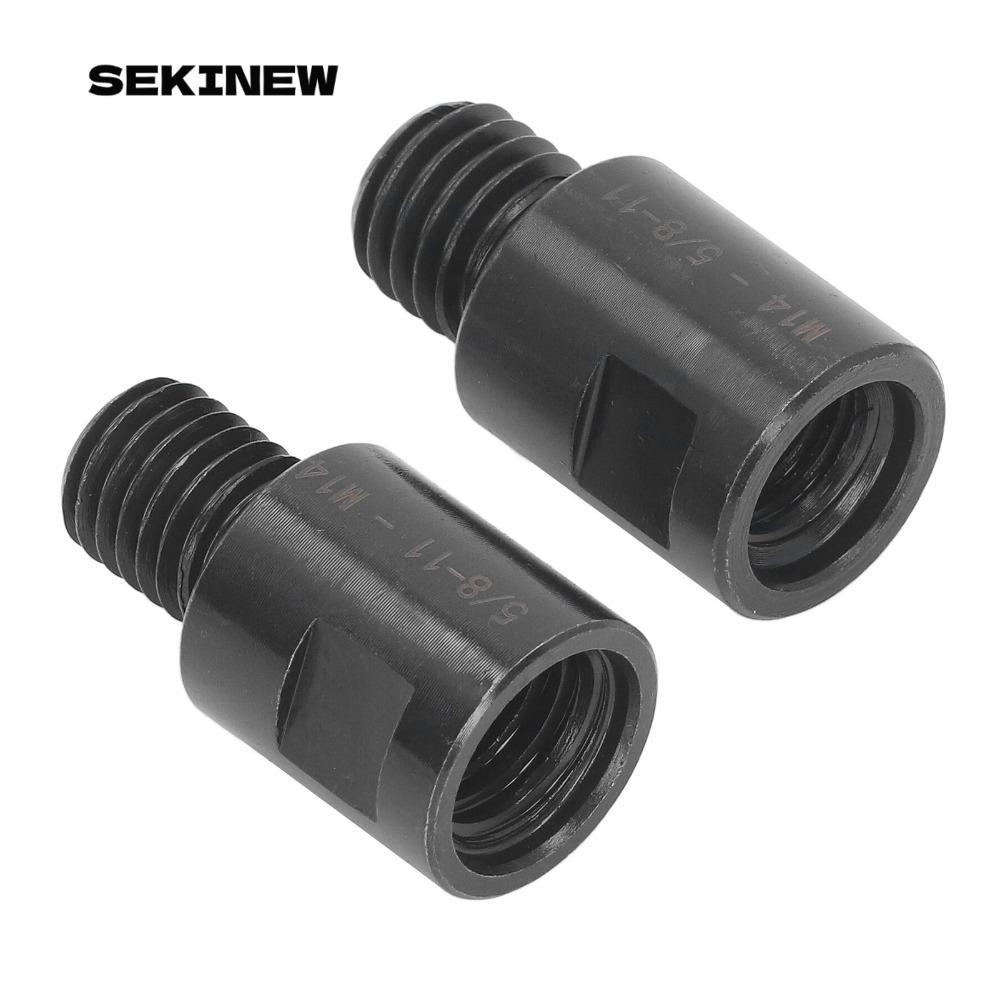 Bộ chuyển đổi máy mài góc SEKINEW 2 chiếc, M14 Nữ sang M10 Nam M10 Nữ sang M14 Nam Bộ chuyển đổi ren