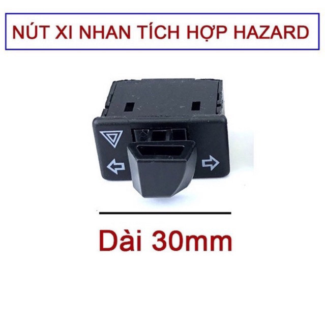 Công Tắc Xi Nhan Tích Hợp Hazza Lắp Wave,Vision,Abl,Sh,Và Nhiều Dòng Xe Khác. Đẹp