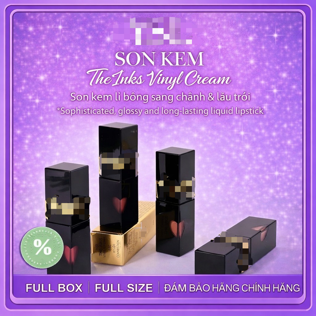 【Chính Hãng】Son Kem Lì 𝕐𝕊𝕃 𝐓𝐡𝐞 𝐈𝐧𝐤𝐬 𝐕𝐢𝐧𝐲𝐥 𝐂𝐫𝐞𝐚𝐦 Full Box / Full Size