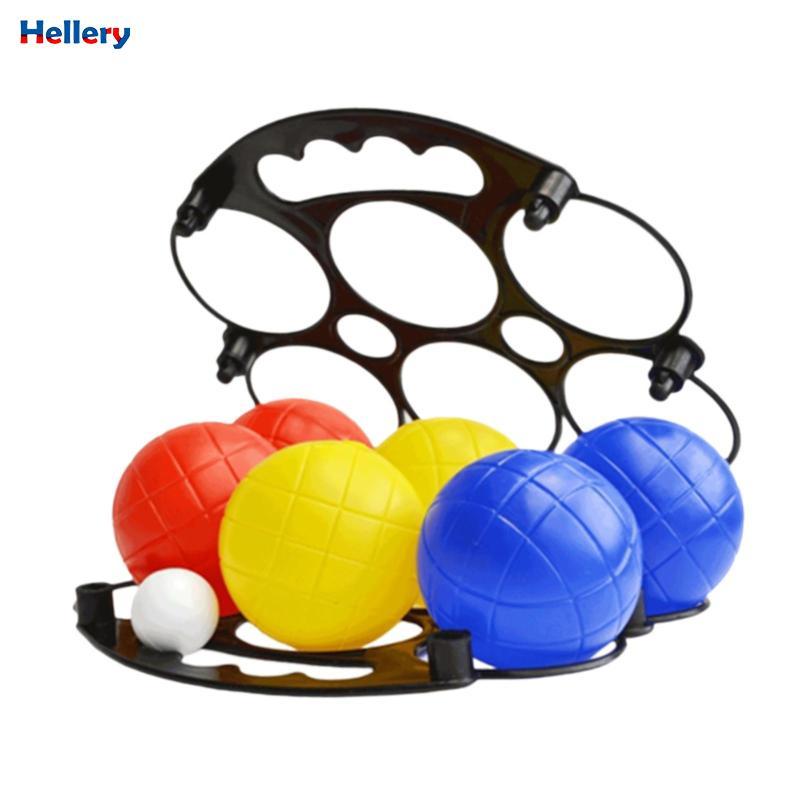 6x Petanque Balls Set Boules Games Di động Nhẹ có giỏ đựng