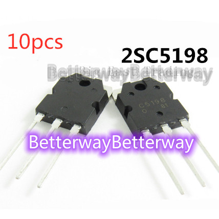 10 CÁI 2SC5198 2SA1941 TO3P A1941 C5198 TO-3P Transistor mới trên