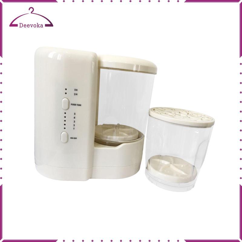 Máy giặt đồ lót 2 trong 1 Máy giặt và máy sấy cọ trang điểm, Bàn chải mỹ phẩm tự động