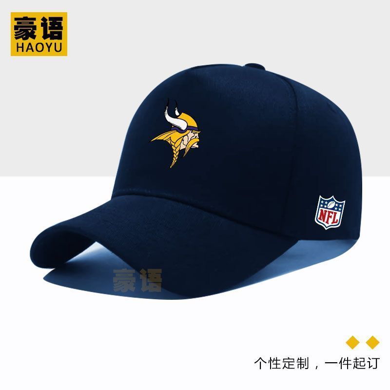 Bán Mới Minnesota Viking Người Hâm Mộ Thể Thao Ngoài Trời Chống Nắng Mũ Bóng Chày Nam Nữ Nón Thông T
