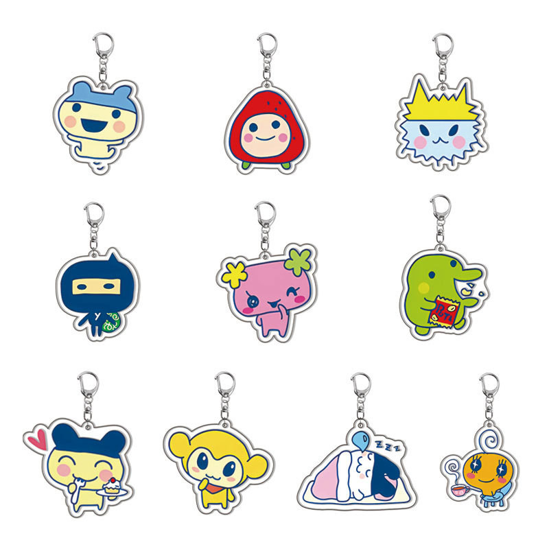 Tamagotchi Tamagotchi Acrylic Keychain Anime Peripheral Cute Hang Decorations
