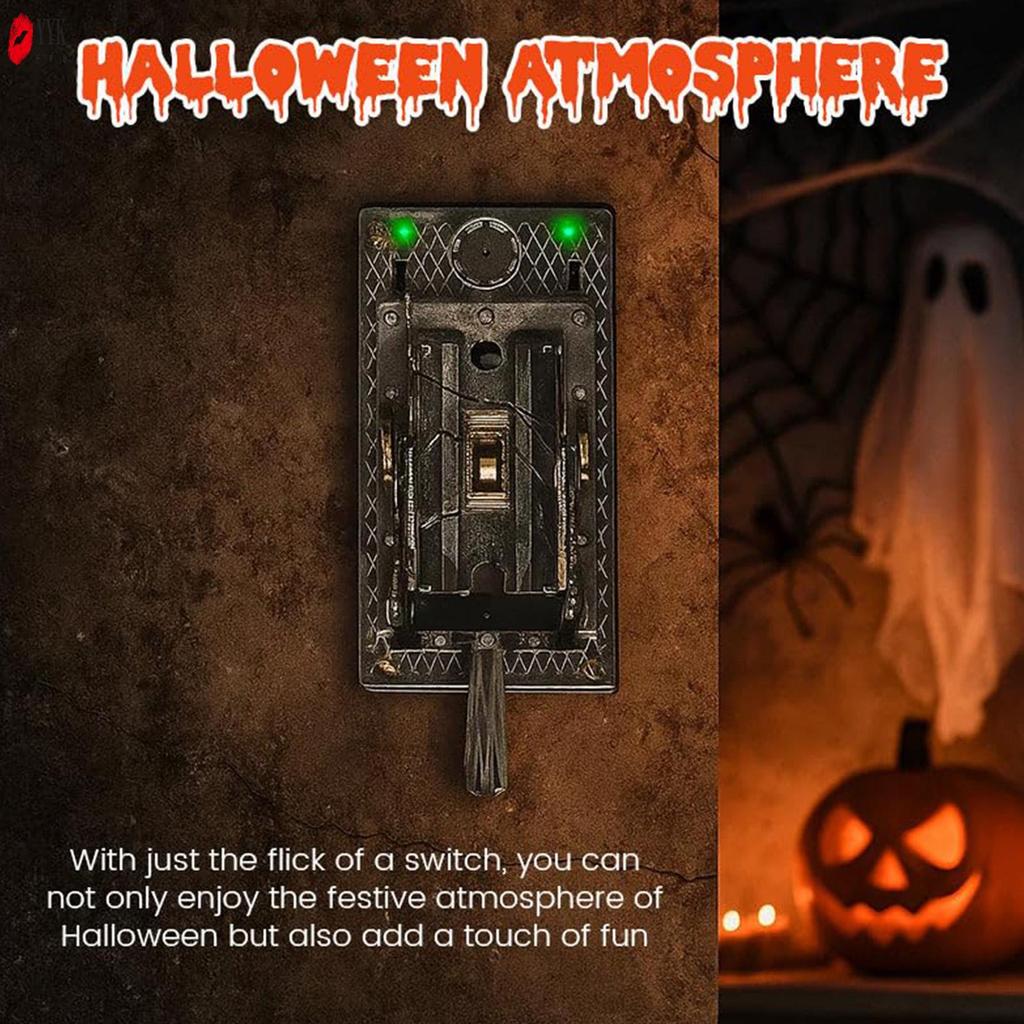Terror-Switch Light Switch Lever Halloween Gothic Eerie Light Switch Cover Plate cho bữa tiệc ngày l