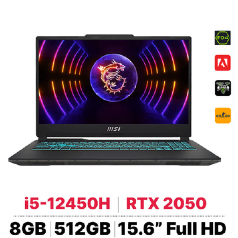 Laptop MSI Cyborg 15 A12UCX-281VN