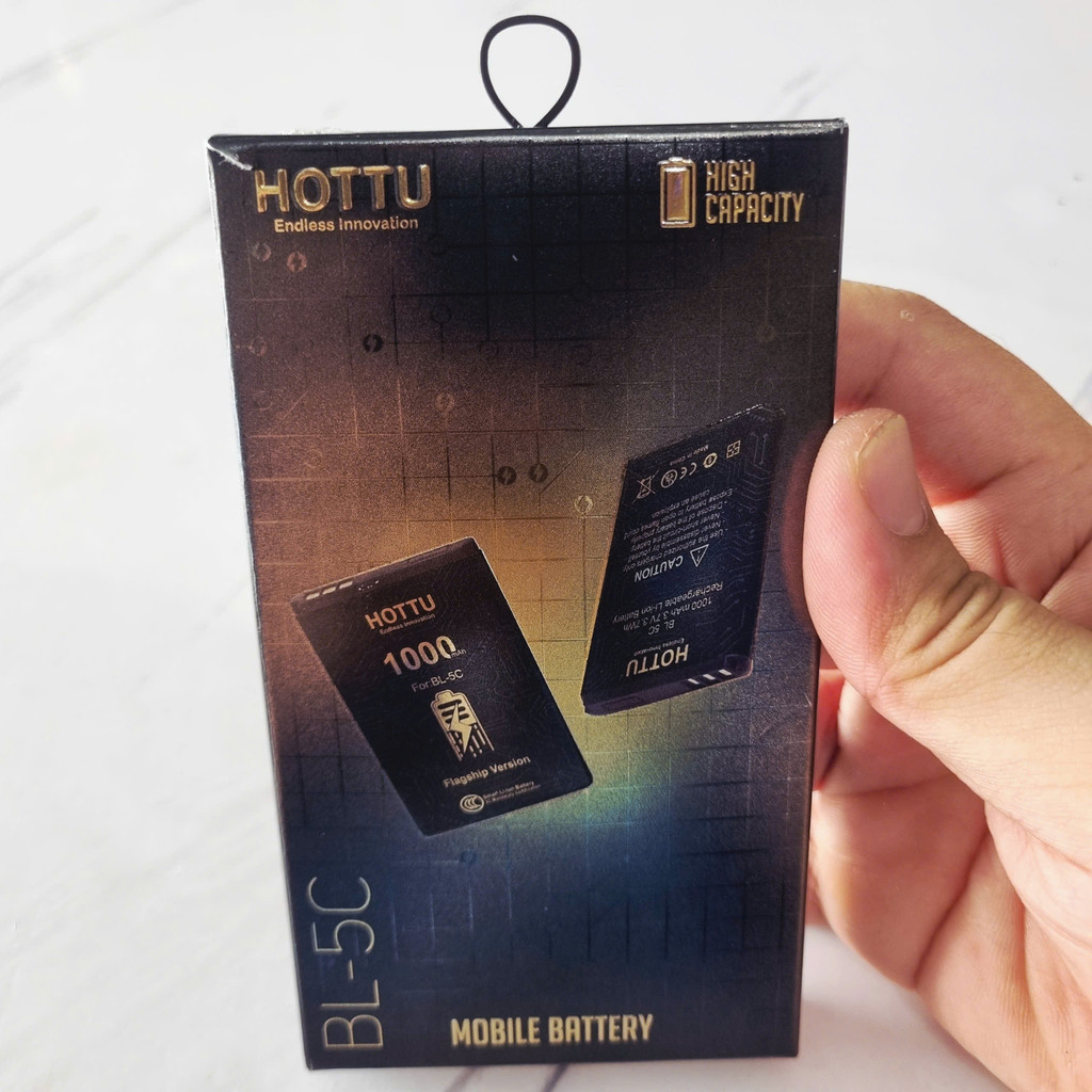 Pin BL-5C 1000mAh 3.7V HOTTU Dành Cho Điện Thoại Phím Phổ Thông, Pin Sạc Li-ion