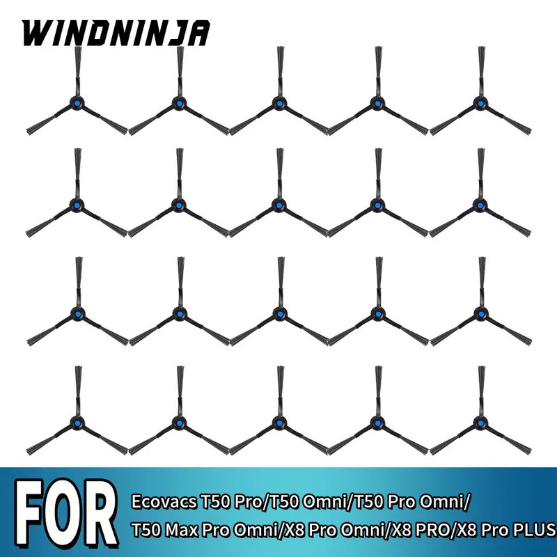 Bàn Chải Bên Cho Ecovacs T50 Pro T50 Omni T50 Pro Omni T50 Max Pro Omni X8 Pro Omni X8 PRO X8 PLUS R