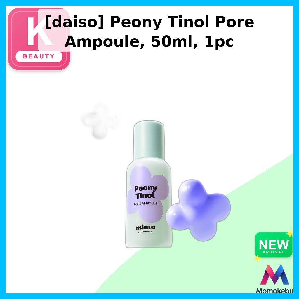 [daiso] Peony Tinol Pore Ampoule, 50ml, 1 cái / Ampoule Hàn Quốc / Tinh chế lỗ chân lông / Xác thực 