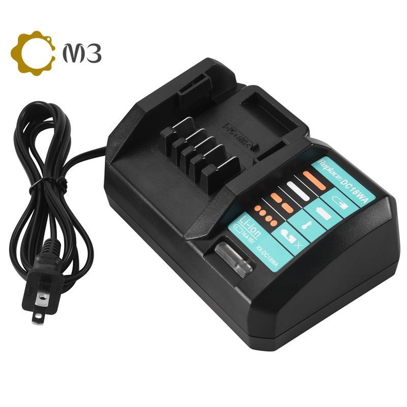Bộ sạc 14.4V-18V DC18WA cho Maktec DC18SG DC1851 BL18183G BL1415G BL1815G BL1413G UH522D UM167D UR18