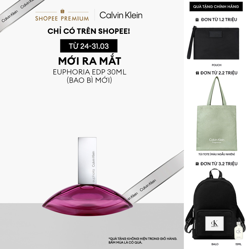 Nước hoa Nữ Calvin Klein Euphoria EDP 30ml (Bao bì mới)