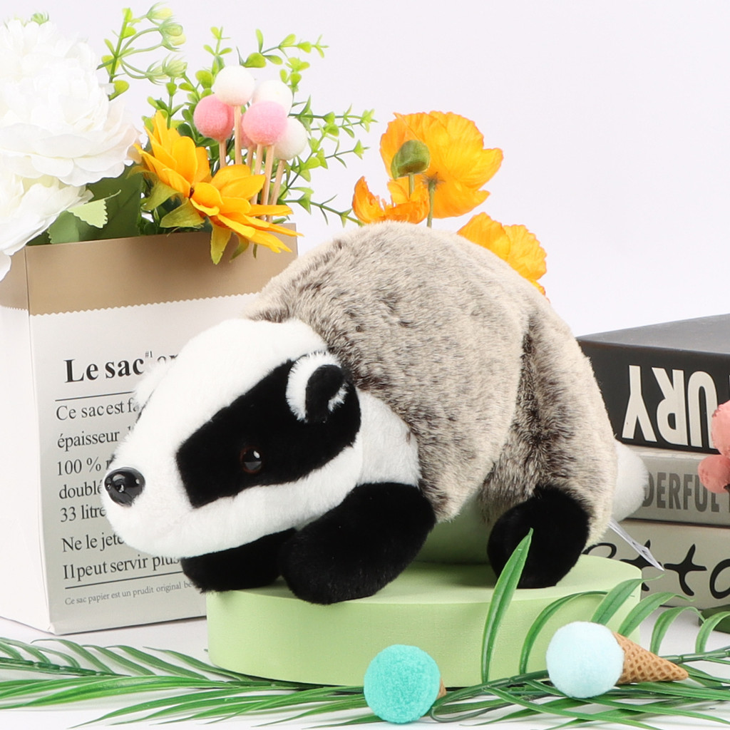 Badger Mô Phỏng Badger Búp Bê Skunk Sang Trọng Đồ Chơi Động Vật Hoạt Hình Bé Trai Bé Gái Tặng Ngày L