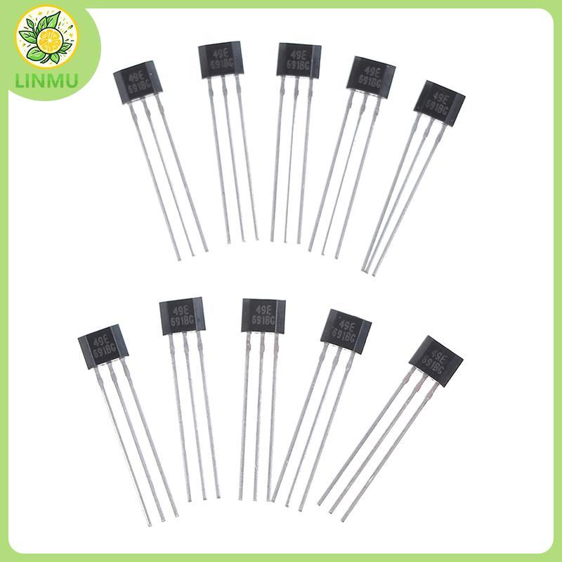 [LINMU] 10 chiếc Hall element 49E OH49E SS49E Cảm biến tuyến tính Cảm biến Hall VN