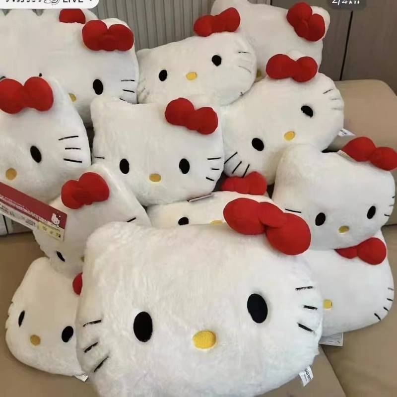 Cute Cat Plush Sofa and Bedside Doll Cushion Car Pillow Cute Cat Plush Sofa and Bedside Doll Cushion