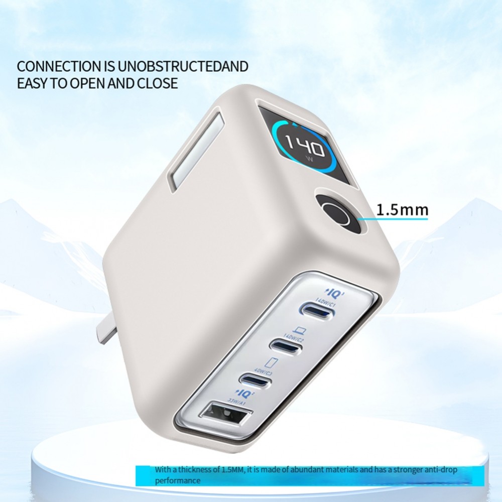 Dành Cho Anker Zolo 140W Vỏ Sạc Silicon Chống Bụi Và Chống Sốc