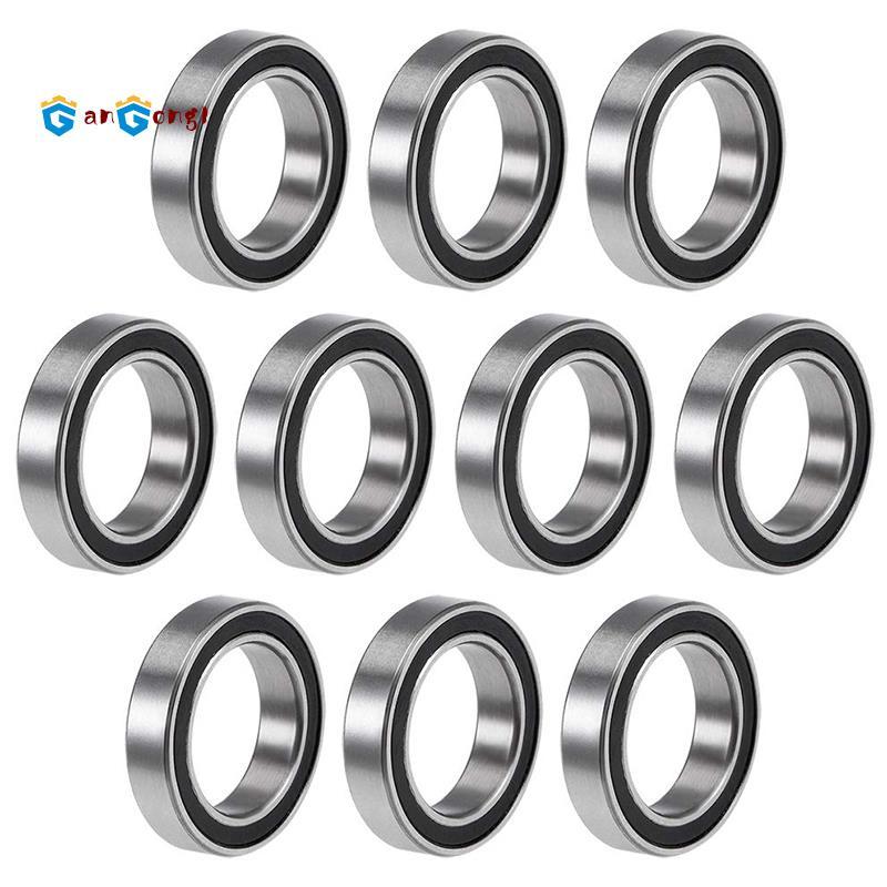 10 CÁI 6701- 12X18X4 mm Vòng bi rãnh sâu kín cao su thu nhỏ