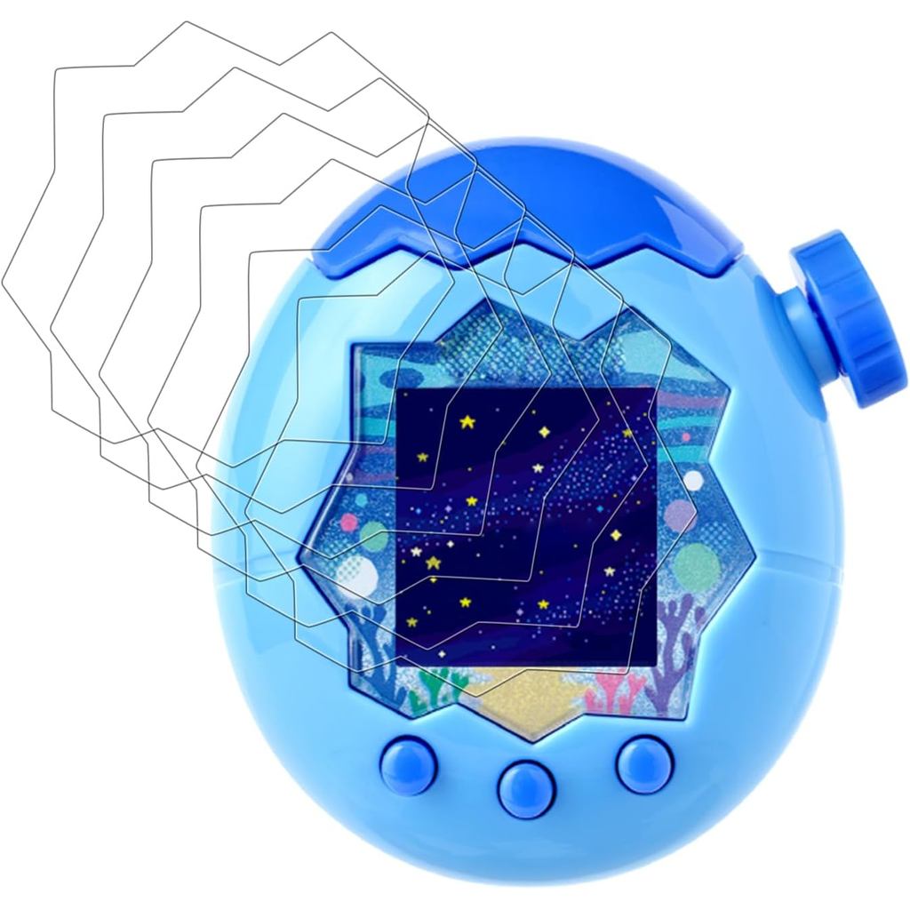 [6 Gói] dành cho bảo vệ màn hình Tamagotchi Paradise, Phim mềm TPU trong suốt Tương thích với Tamago