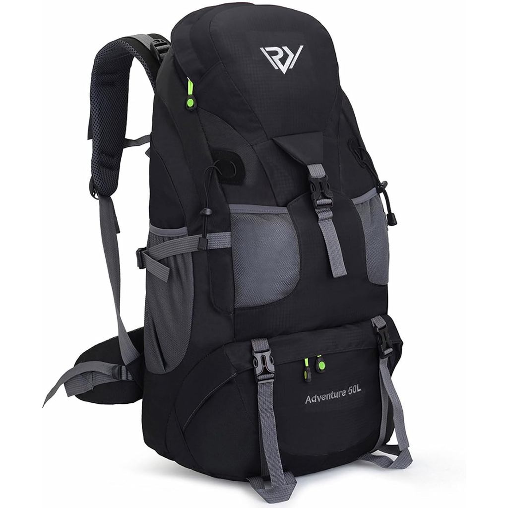 Balo 50L nhẹ và chống nước, phù hợp cho du lịch và cắm trại