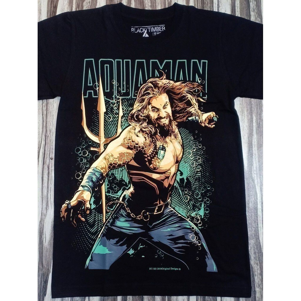 Thời Trang 2026 Bt130 Aquaman Xuất Xứ Jason Momoa Dc Truyện Tranh Phiên Bản Phim Gỗ Đen Chất Lượng C