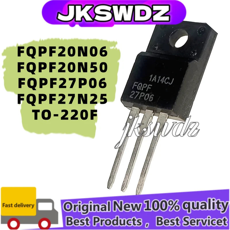 1-5 CÁI MỚI FQPF20N06 20N06 FQPF20N50 20N50 FQPF20N65 20N65 FQPF27P06 27P06 FQPF27N25 TO-220F MOS bó