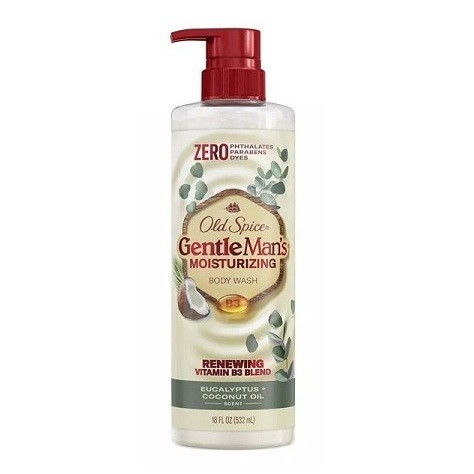 Sữa tắm nam Old Spice Gentleman's Blend 532ml - Renewing (Eucalyptus & Coconut Oil)