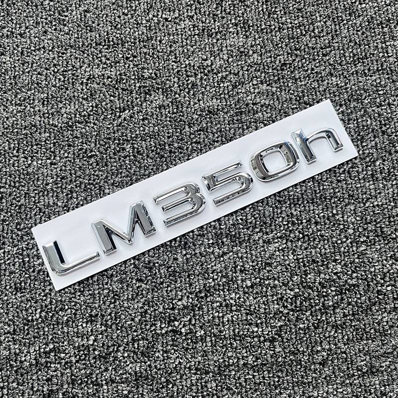 Applicable to the English Word Mark Modification of Lexus Lm500h Oil-Electric Hybrid Letter Sign Lm3