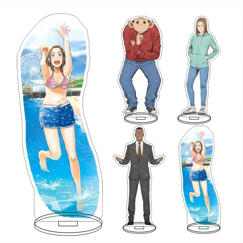 Standee Darwin Jihen Sự Cố Darwin mô hình acrylic anime Lucy Aldred Charlie trang trí bàn học sưu tầ