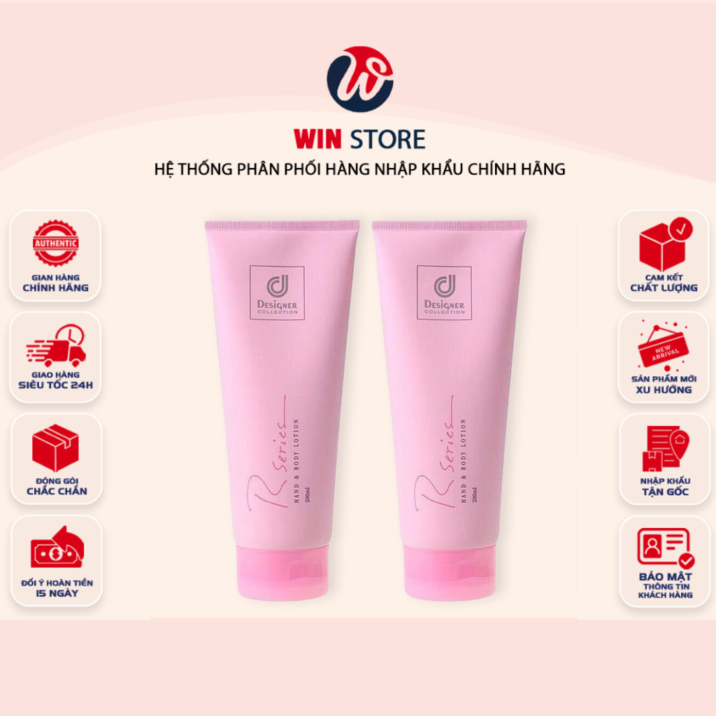 [CHÍNH HÃNG] Kem dưỡng thể Rseries hương nước hoa 200ml