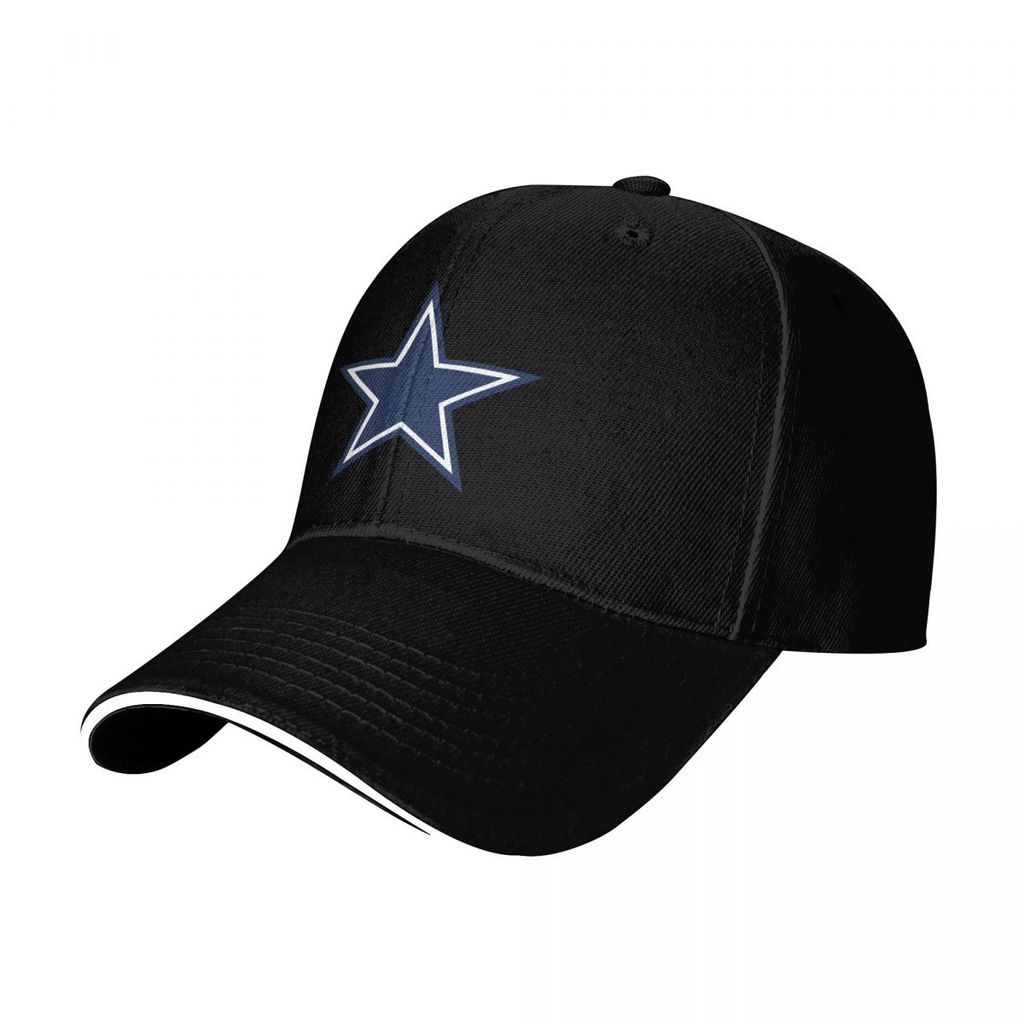 Dallas Cowboys Logo NFL Mũ Baseball Cho Nam và Nữ, Polyester, Phong Cách Thời Trang & Chống Nắng