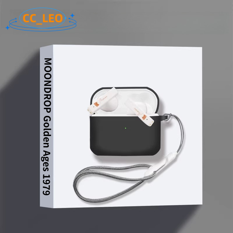Ốp Lưng Cho MOONDROP Golden Ages 1979 Silicon Mềm Có Dây Buộc Dễ Thương Mặt Dây Chuyền Thích Hợp Cho