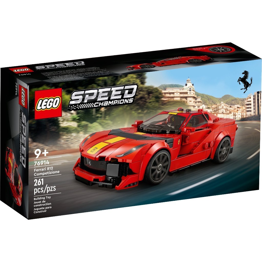 LEGO SPEED CHAMPIONS 76914 Đồ Chơi Lắp Ráp Siêu Xe Ferrari 812 Competizione