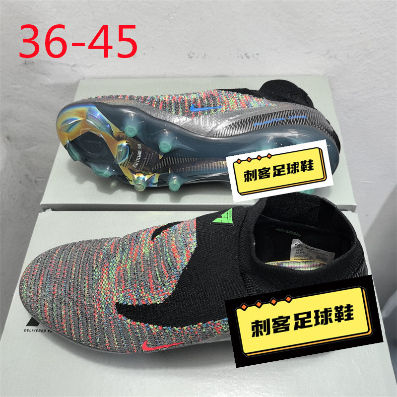 Hàng Mới Về Size 39-45 Giày Bóng Đá Fg Cao Mắt Cá Chân Nam Ngoài Trời Đan Giày Bóng Đá Giày Bóng Đá 